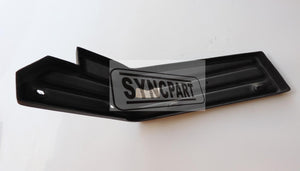JCB PART COVER LOADER PIPES LEFT HAND, BLACK 123/02159